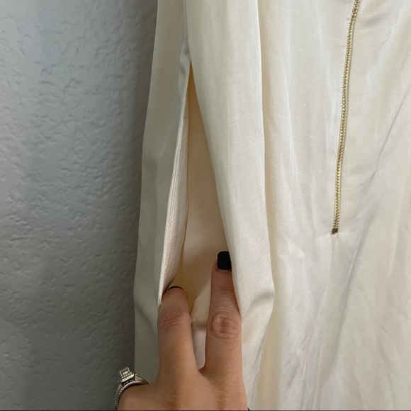 Nwt REBECCA VALLANCE Aimee Midi Dress Ivory 12 - Picture 12 of 14